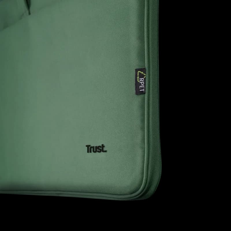 Geanta laptopuri Trust Bologna Eco 16", verde — miniatură