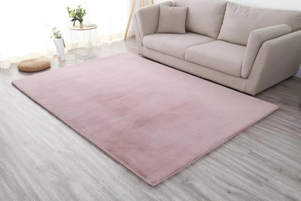 Covor Heinner Shaggy soft blanita Roz Pudra 200x300 cm — miniatură