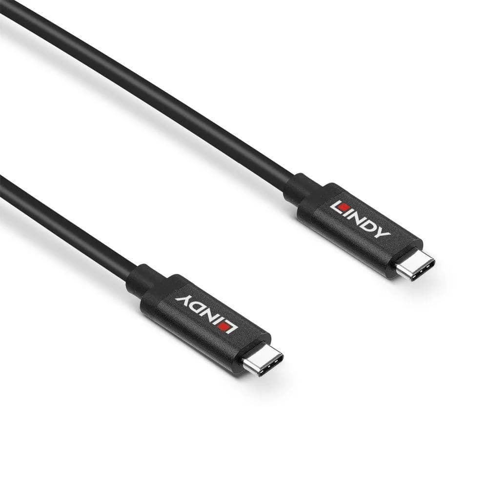 Cablu Lindy LY-43348, Active USB 3.2 Gen 2 C/C, 3m, negru — miniatură