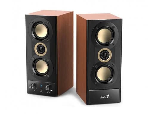 BOXE GENIUS 2.0, RMS: 14W (2 x 10W), wood, Bluetooth, "SP-HF800BT" "31730051401" — miniatură