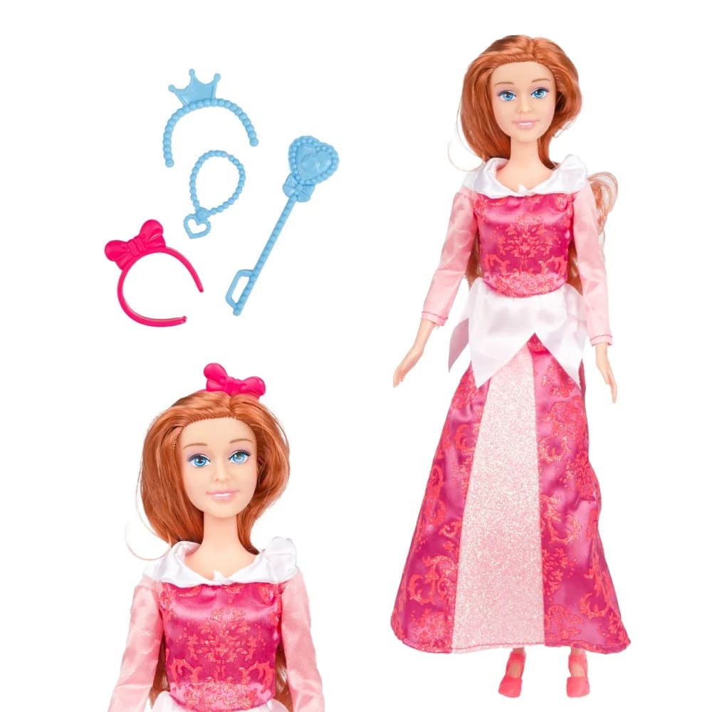 Papusa printesa, cu accesorii - Toi-Toys — miniatură