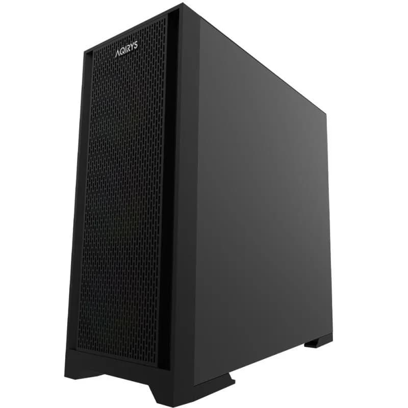 Carcasa AQIRYS Avior, RGB, Mid Tower, Black — miniatură