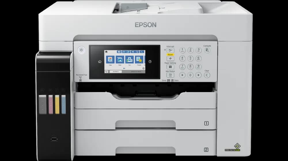 Multifunctional inkjet EPSON EcoTank Pro L15180, CISS, format A3, Color, Duplex, USB + LAN + Wi-Fi