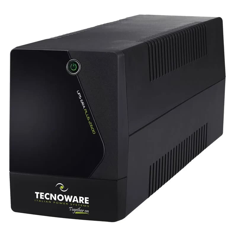 UPS Tecnoware "ERA PLUS", Line int., mini Tower, AVR, IEC x 6, back-up 10 - 90 min. "FGCERAPL2602IEC"