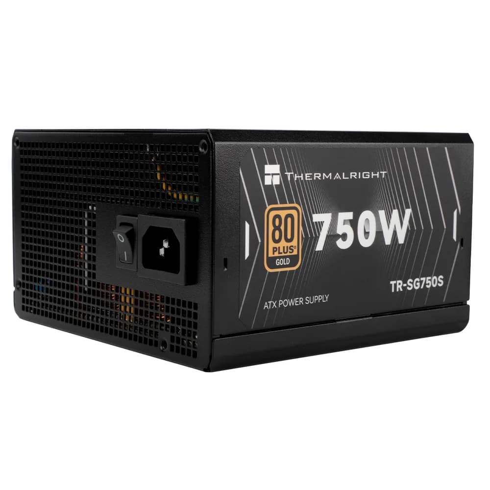SURSA Thermalright "SG-750S", 750W, certificare 80 Plus Gold, non-modular, LLC, DC to DC, fan 120mm, negru, "TR-SG750S" — miniatură