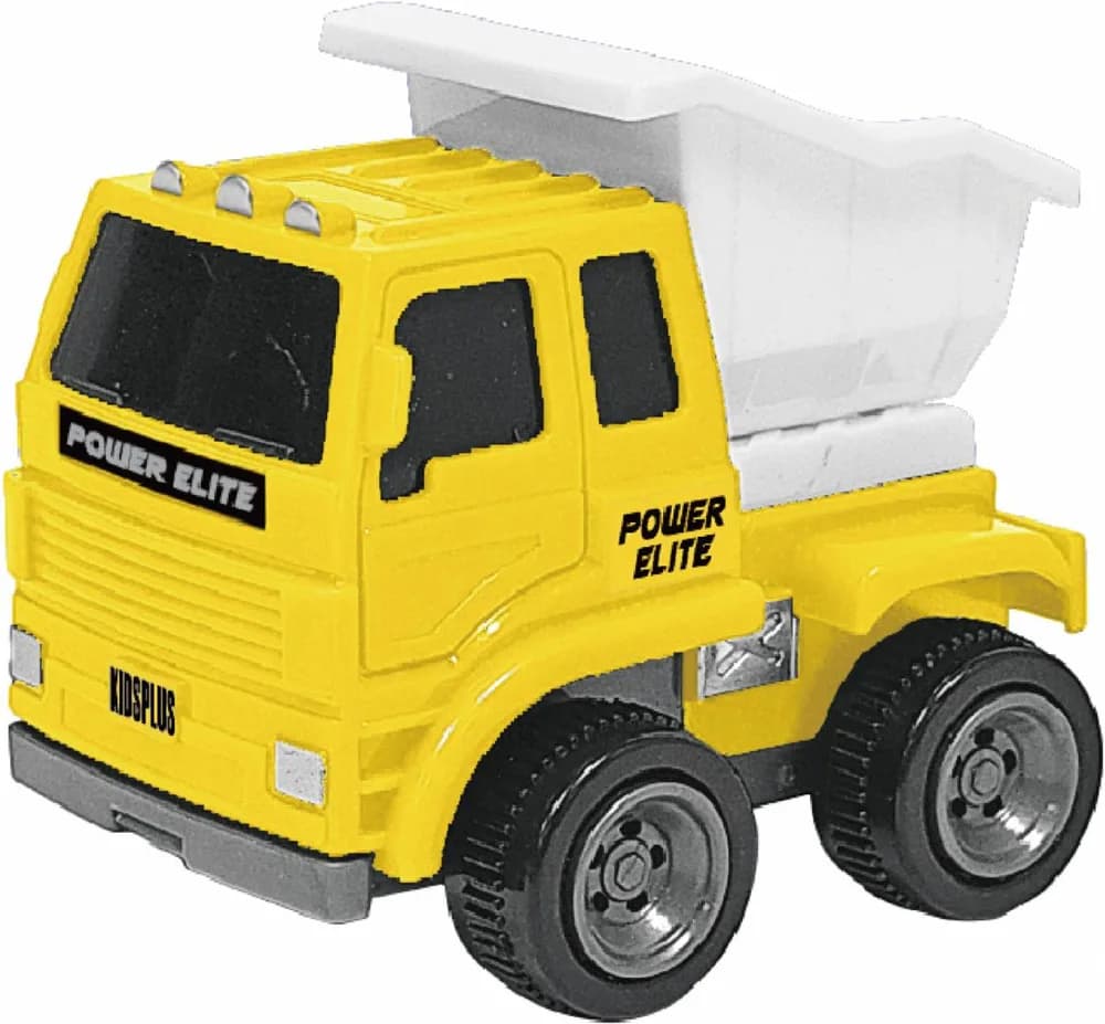 VEHICULE CU FRICTIUNE, SCARA 1/43, 10CM, DIVERSE MODELE- MACARA, EXCAVATOR, BETONIERA, BASCULANTA SI AUTOCISTERNA — miniatură