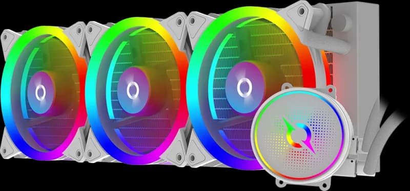 Cooler Procesor AQIRYS AQUARIUS 360 AIO, Lichid, 3 ventilatoare, aRGB