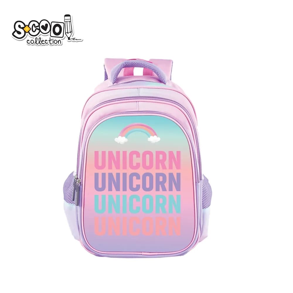 Ghiozdan 3D, 38x35x20 cm, UNICORN - S-COOL