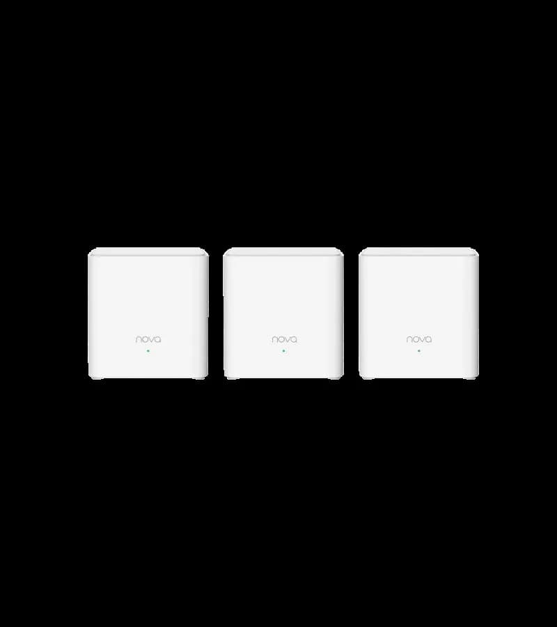 MESH Tenda, wireless, router AX1500, pt interior, 1500 Mbps, port LAN, WAN, 2.4 GHz | 5 GHz, antena interna x 2, standard 802.11ax, Wi-Fi 6 "EX3(3-pack)" (include TV 2 lei)