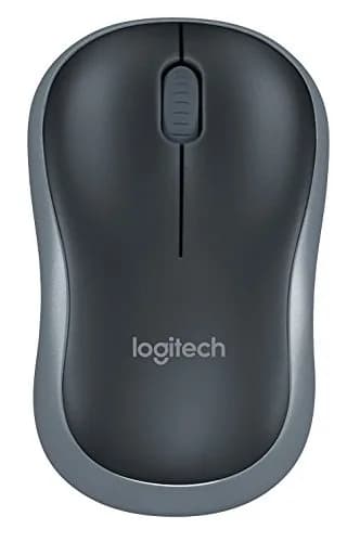 MOUSE LOGITECH, "M185", PC sau NB, wireless, 2.4GHz, optic, 1000 dpi, butoane/scroll 3/1, gri, "910-002235" — miniatură