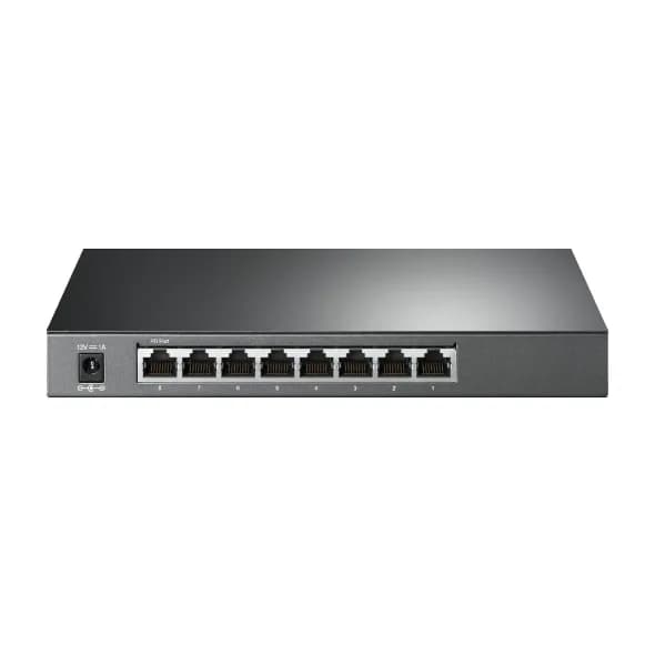 SWITCH TP-Link, 8-Porturi 10/100/1000Mbps Gigabit Smart Switch, metalic "SG2008" — miniatură