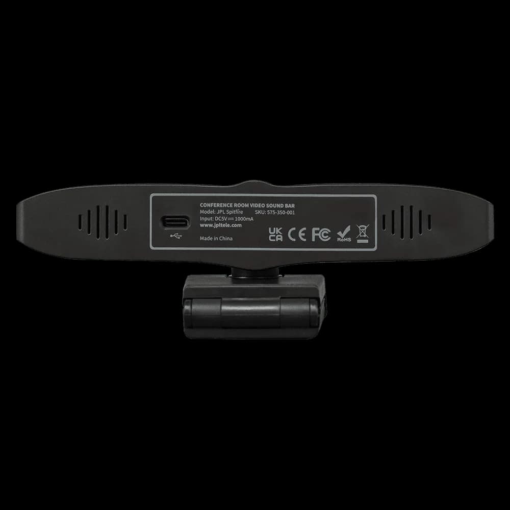 JPL Mini Conference Room Video Sound bar, 4K UHD 3840 x 2160p, negru — miniatură