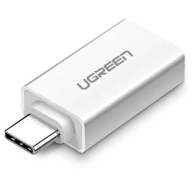 ADAPTOR Ugreen, "US173", USB 3.0(M) la USB Type-C(T), alb "30155" - 6957303831555