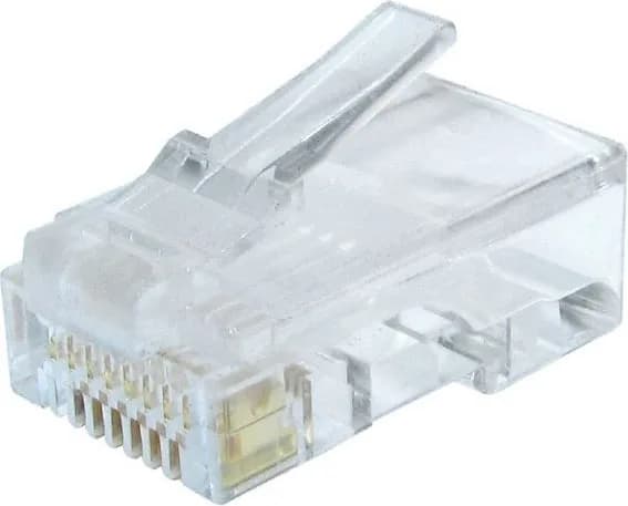 MUFA RJ-45 GEMBIRD pt. cablu UTP, Cat6, RJ-45 (T), plastic, 50 buc, "LC-8P8C-002/50"