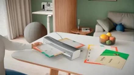 Laminator Leitz iLAM A3 Home Office, gri, "74400089" — miniatură