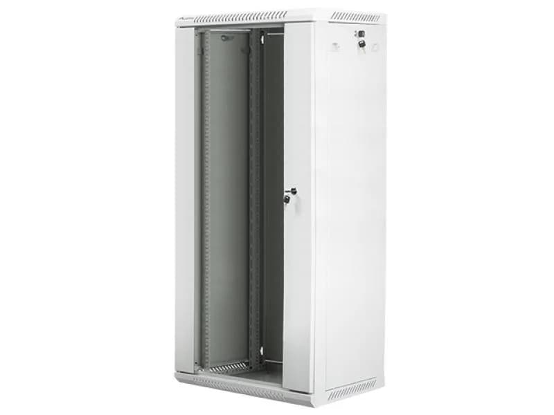 Dulap rack 19" perete 27U / 600x450 (flat pack) gri V2