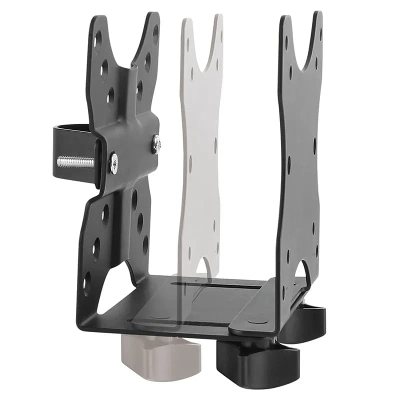 SUPORT de perete/birou LOGILINK pt. Intel NUC, Mac mini, fix, Compatibil VESA max. 100 x 100 mm, "BP0066" — miniatură