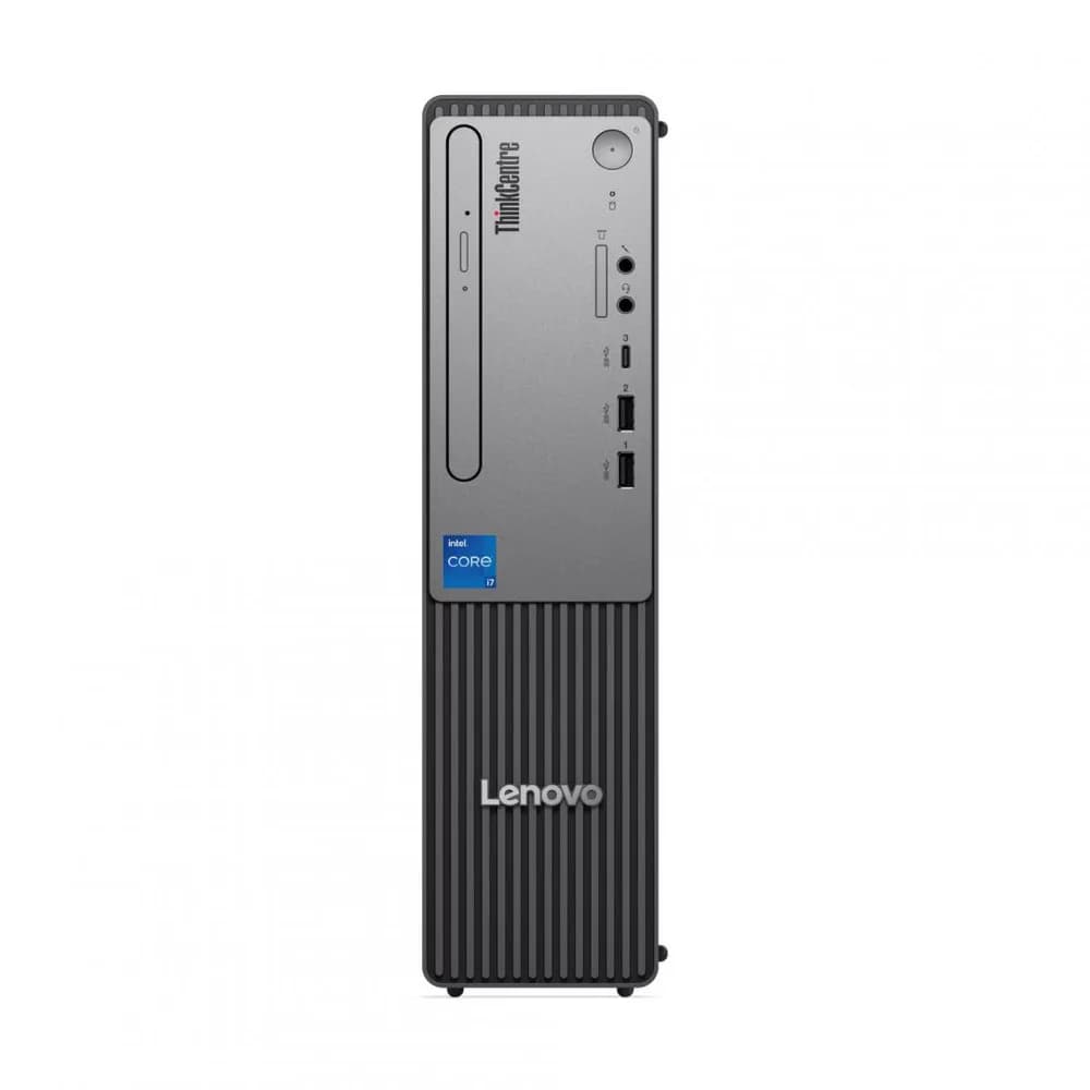 Desktop Education Lenovo ThinkCentre Neo 50s Gen 5 cu procesor Intel Core i3-14100 pana la 4.7 GHz, 16 GB DDR5, 512GB SSD, Intel UHD Graphics 730, Windows 11 Pro Edu, Black — miniatură