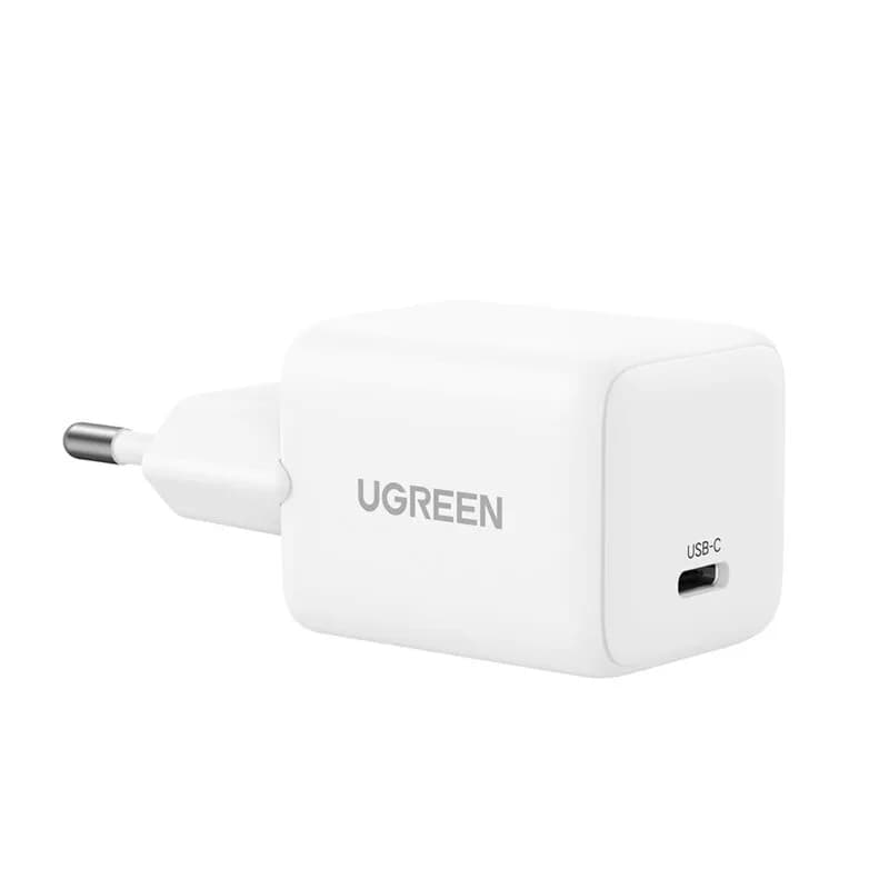 INCARCATOR retea Ugreen GaN "X512" Quick Charge 20W, 1 x USB Type-C, alb "55554" — miniatură