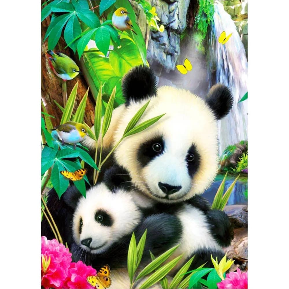 Set creatie cu diamante, 40x50 cm - Toi-Toys — miniatură