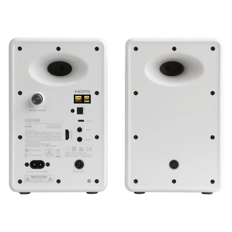 BOXE EDIFIER 2.0, RMS: 100W (2 x 15W + 2 x 35W), bluetooth v6.0, AUX/USB-C/Optical/HDMI eARC, 220V alimentare, white "M90-W" — miniatură