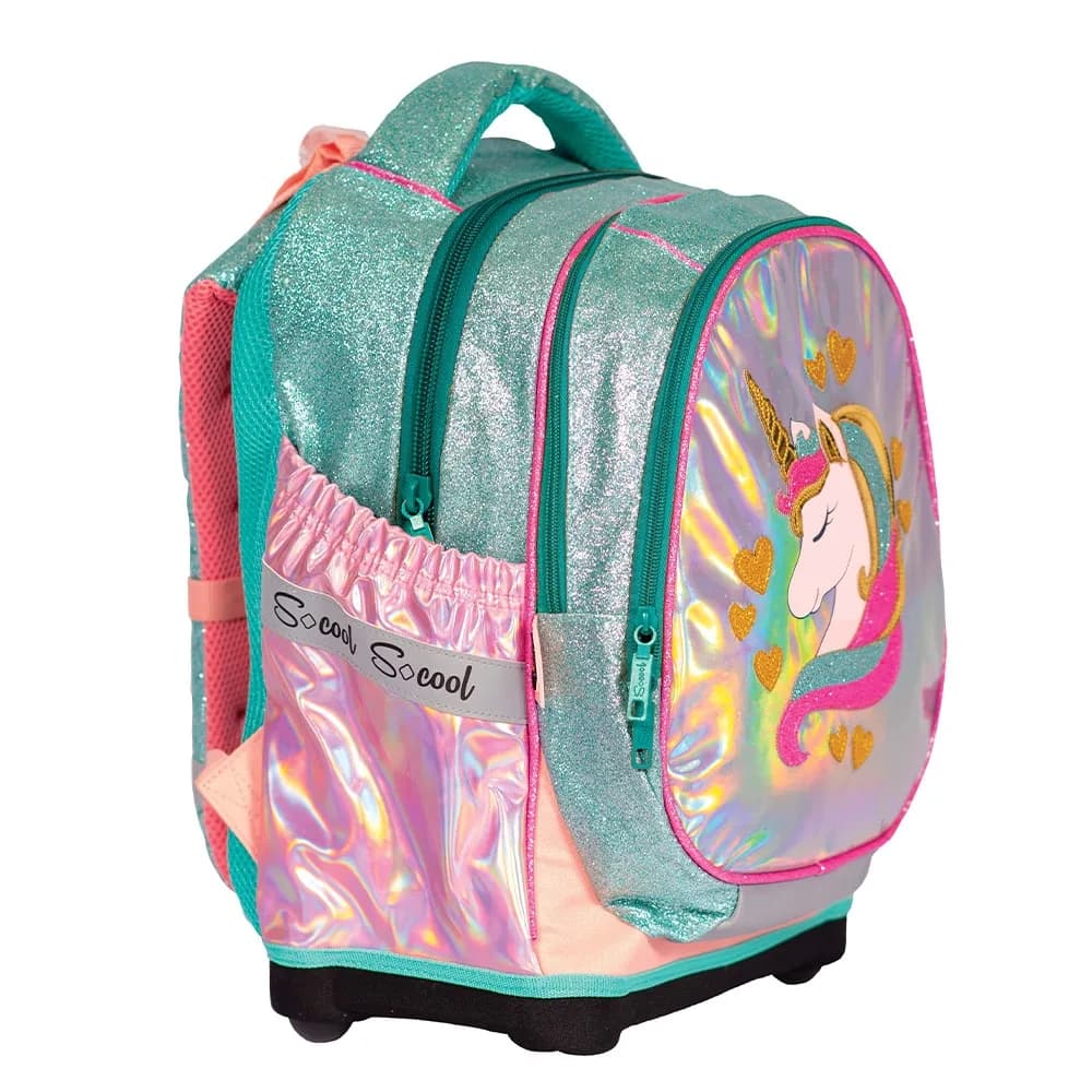 Ghiozdan anatomic compartiment laptop, 42x34x22 cm, UNICORN - S-COOL — miniatură