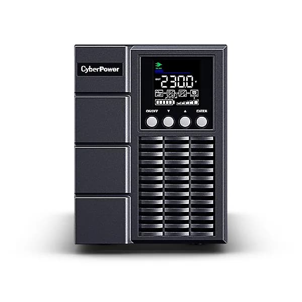 UPS CYBER POWER Online dubla conversie cu Sinusoida Pura, tower, 1000VA 900W 1xIEC C13 2xSchuko, "OLS1000EA-DE" — miniatură