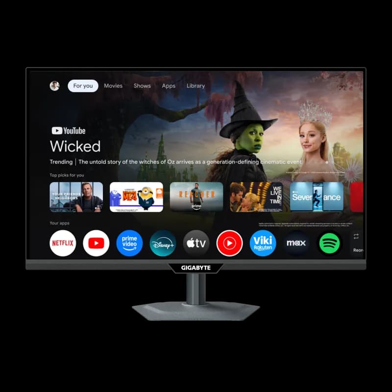 Monitor Gaming Gigabyte M27QS, 27", 2560 x 1440 pixeli, Black