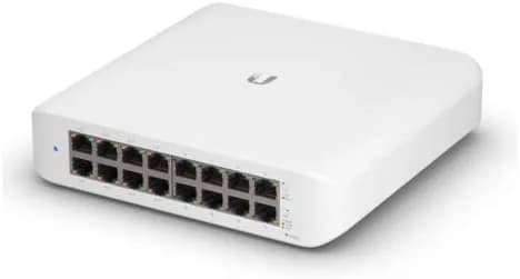 SWITCH PoE UBIQUITI, port Gigabit x 16, SFP nu, managed, carcasa plastic, "USW-LITE-16-POE"