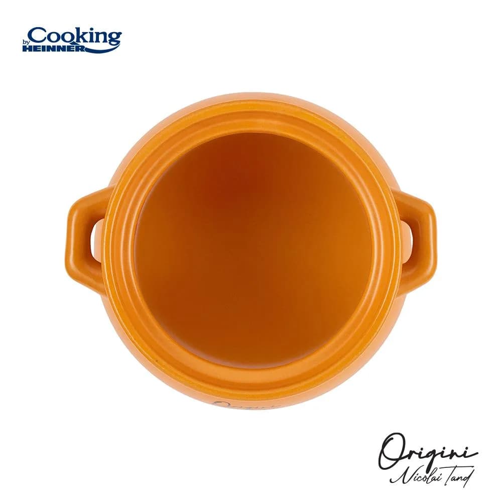 OALA CERAMICA CU CAPAC 12x11 CM, 2 L, NICOLAI TAND, ORIGINI, COOKING BY HEINNER — miniatură