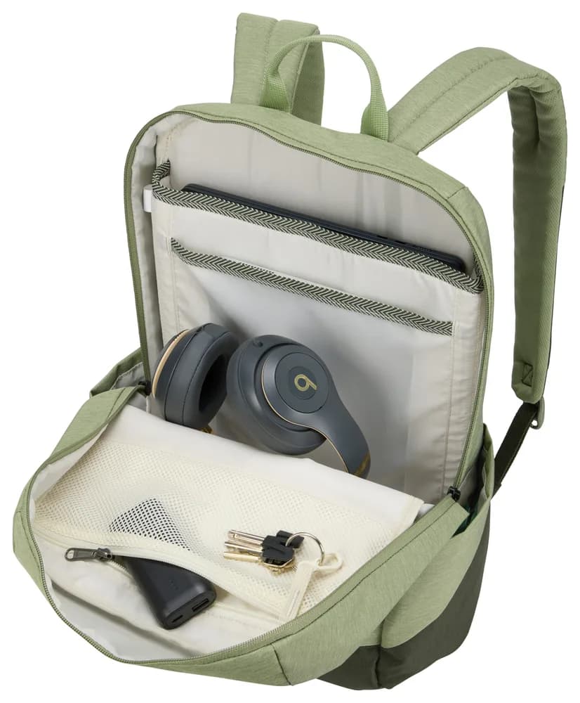 Rucsac THULE cu compartiment laptop 16'' , Lithos, 20L, Quiet Green TLBP216 3205453 — miniatură