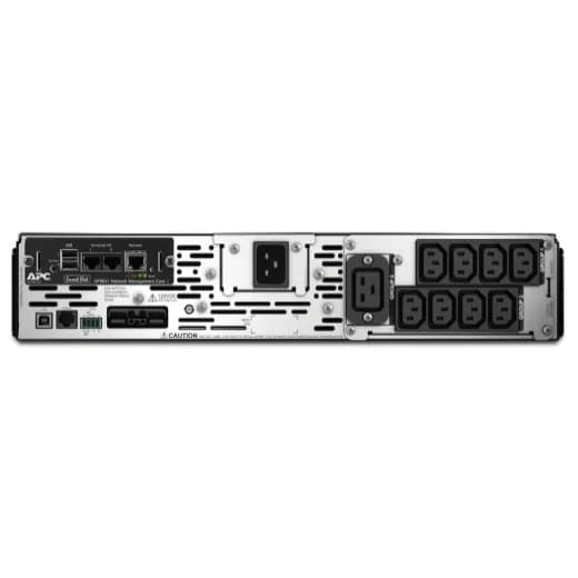 UPS APC, "Smart-UPS", Online cu sinusoida pura, tower, rack, 3000VA/27000W, AVR, IEC x 8, 1 x baterie APCRBC117, display LCD, back-up 11 - 20 min., "SMX3000RMHV2UNC" — miniatură