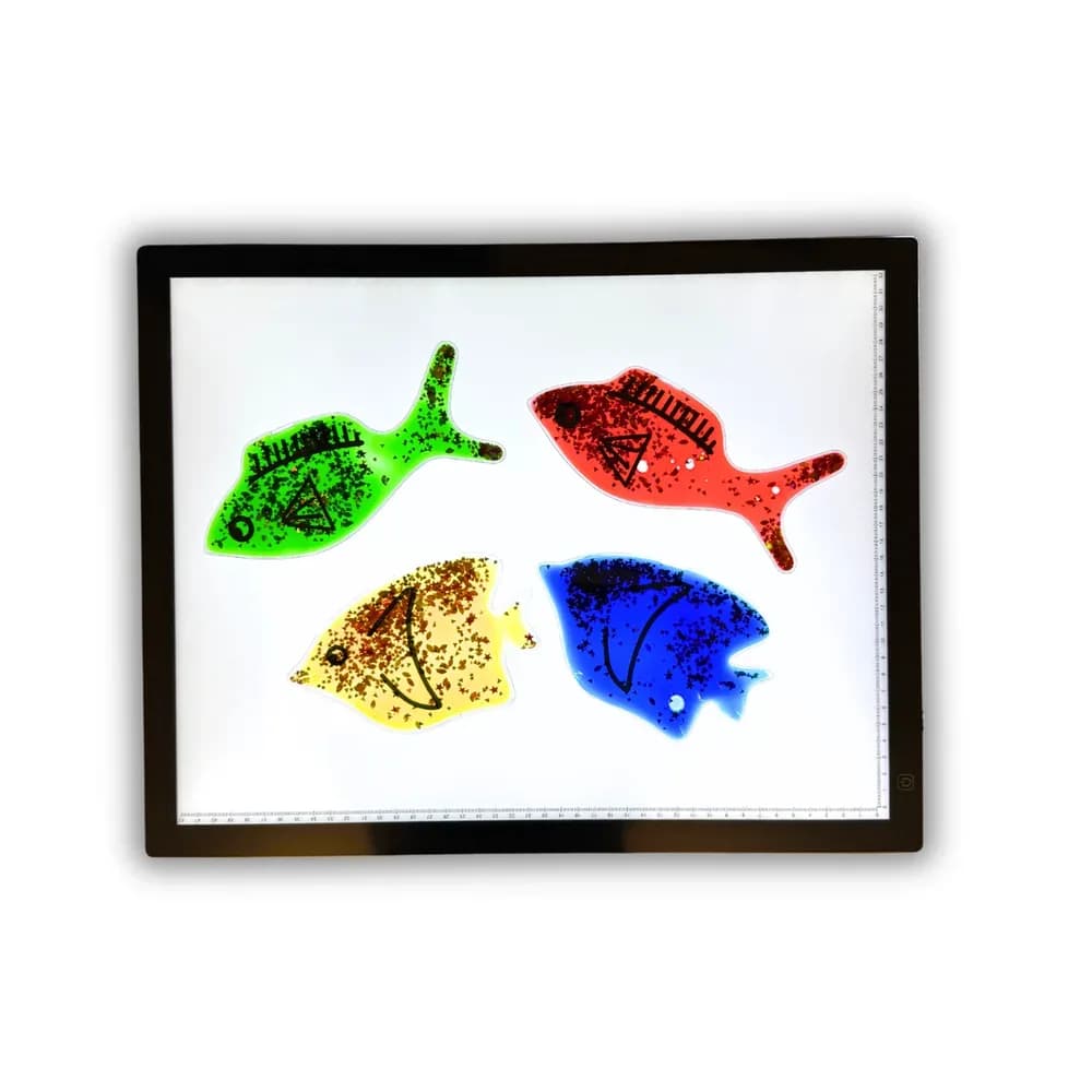 Masă Luminoasă Mare cu 3 Setări de Lumină — miniatură