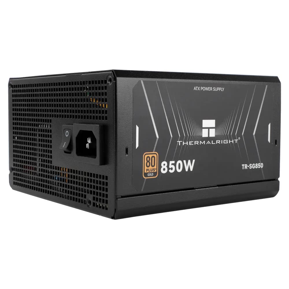 SURSA Thermalright "SG850S", 850W, certificare 80 Plus Gold, non-modular, LLC, DC to DC, fan 120mm, negru, "TR-SG850S" — miniatură