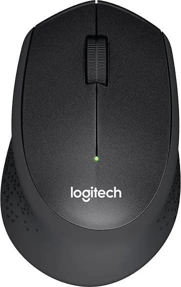 MOUSE LOGITECH, "M330 Silent", PC sau NB, wireless, 2.4GHz, optic, 1000 dpi, butoane/scroll 3/1, negru, "910-004909"