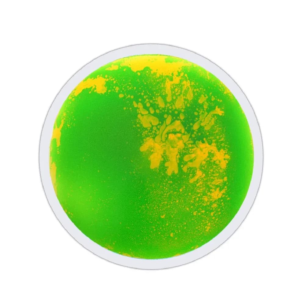 Dală de podea rotundă cu lichid VERDE