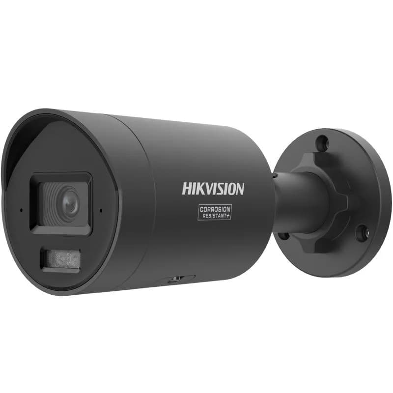 Camera de supraveghere IP Bullet 8MP Hikvision DS-2CD2087G3- LI2UY(2.8MM)/BK, lentila fixa 2.8mm, iluminare min: Color: 0.0005 Lux @ (F1.0, AGC ON),0 Lux cu lumina alba: 40m, IR 40m, microfon incorporat, slot card de memorie: microSD/microSDHC/microSDXC maxim 512GB, alarma la evenimente: Motion