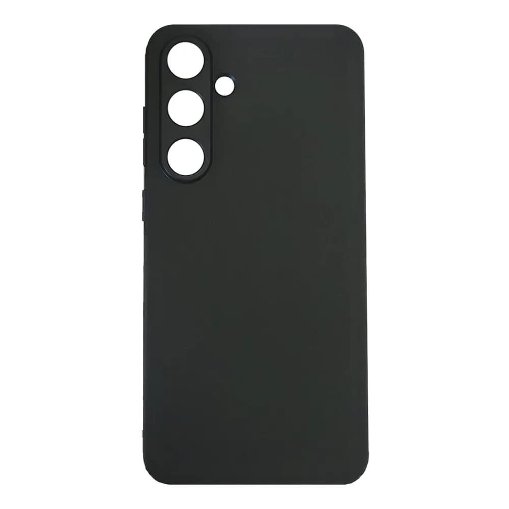 Husa Samsung Galaxy S24FE Spacer, negru, grosime 1.5mm, material flexibil TPU "SPPC-SM-GX-S24FE-TPU" — miniatură