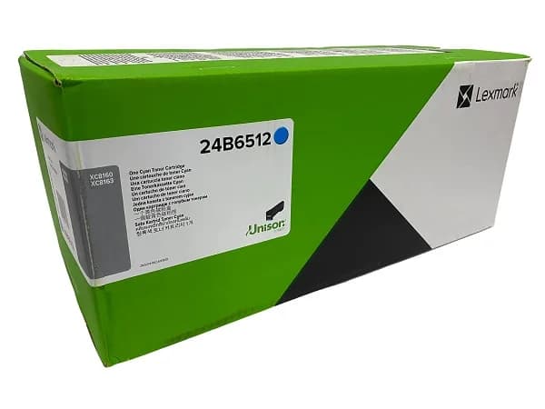 Toner Original Lexmark Cyan, 24B6512, pentru XC8160|XC8160|XC8163, 50K"24B6512"