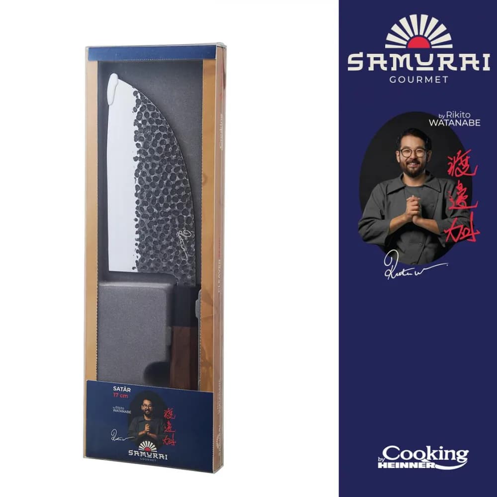 SATAR 17 CM, RIKITO WATANABE, SAMURAI GOURMET, COOKING BY HEINNER — miniatură