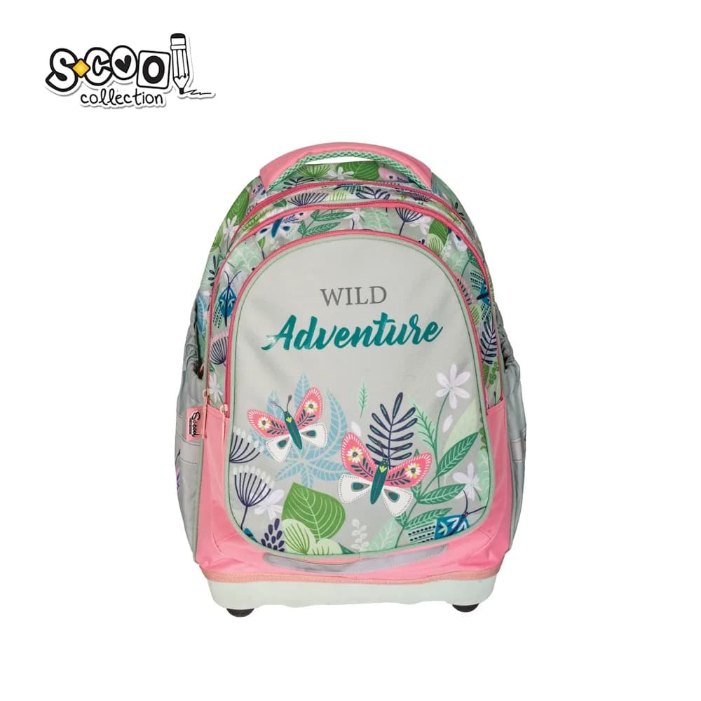 Ghiozdan anatomic, 38x39x19.5 cm, WILD ADVENTURE - S-COOL