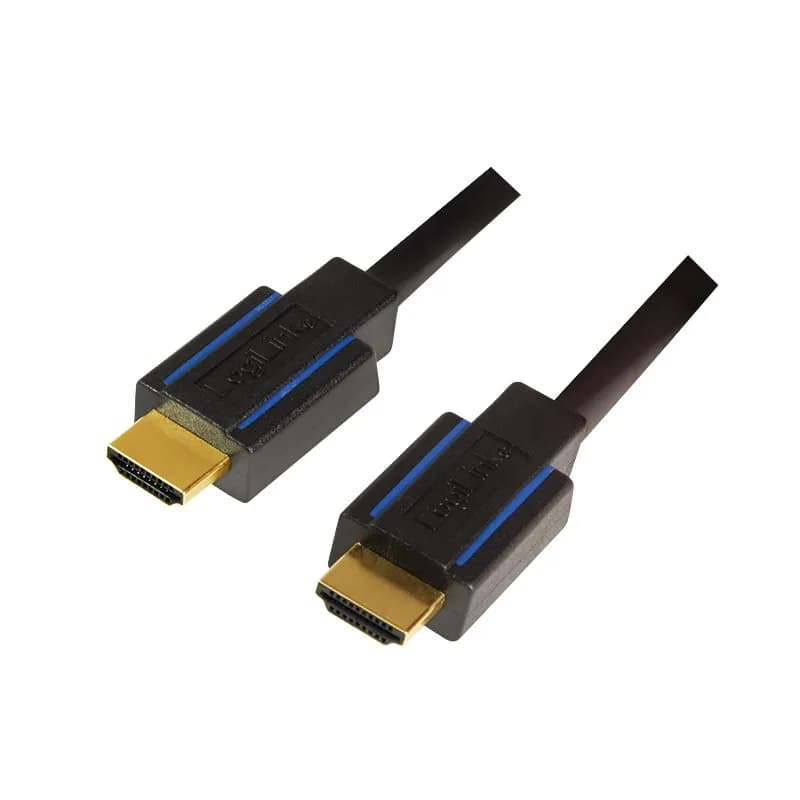 CABLU video LOGILINK, HDMI (T) la HDMI (T), 3m, premium, conectori auriti, rezolutie maxima 4K UHD (3840 x 2160) la 60 Hz, ver. 2.0b, w. ethernet, negru, blister, "CHB005"