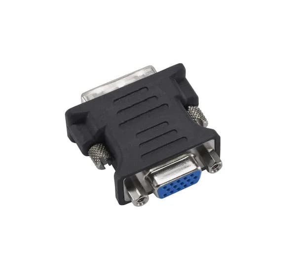ADAPTOR video SPACER, DVI-I DL (T) la VGA (M), negru, "SPA-DVI-VGA" — miniatură
