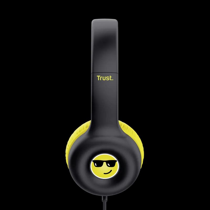 Casti Head-band Trust Nouna, Wired, Negru — miniatură
