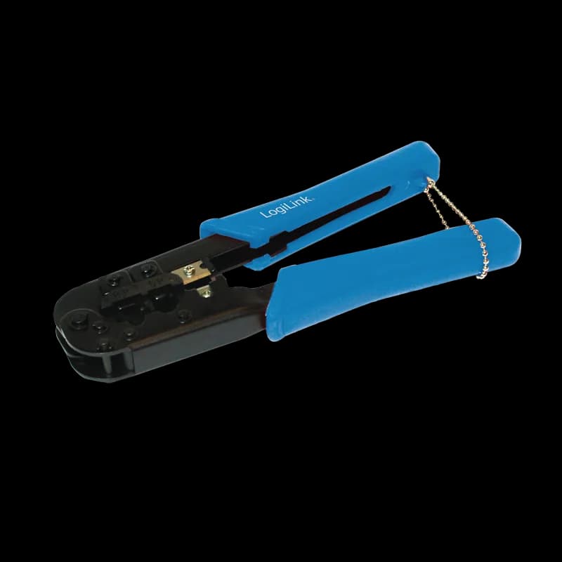 CLESTE sertizare mufe, LOGILINK, functii: sertizare mufe, taiere, RJ45RJ12/RJ11, albastru, "WZ0033"
