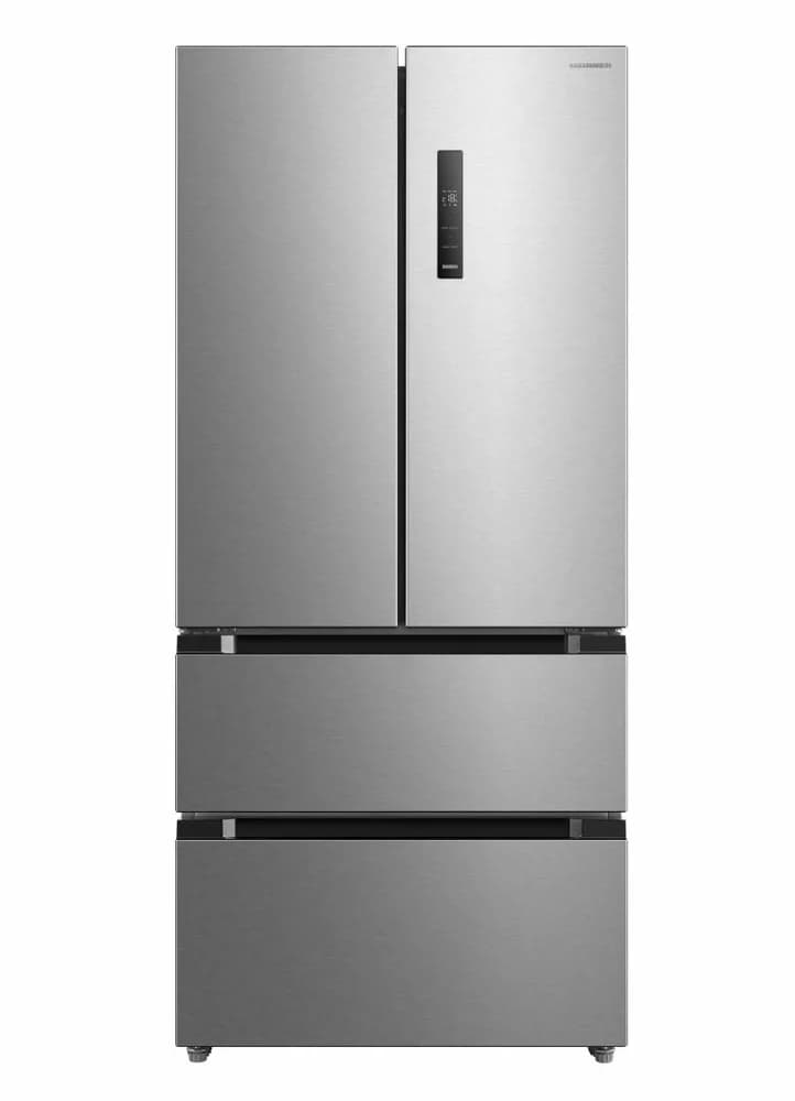 Combina frigorifica HEINNER HCFD-M516INVXE++, No Frost, 516 l, Clasa E, Compresor inverter, Aspect Inox