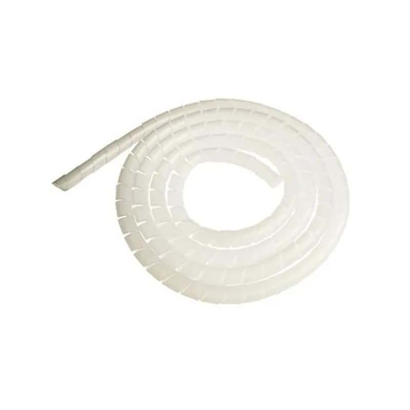 Organizator spiralat cabluri 9 - 50mm, alb , (25m) -ELEMATIC, "SP 9"