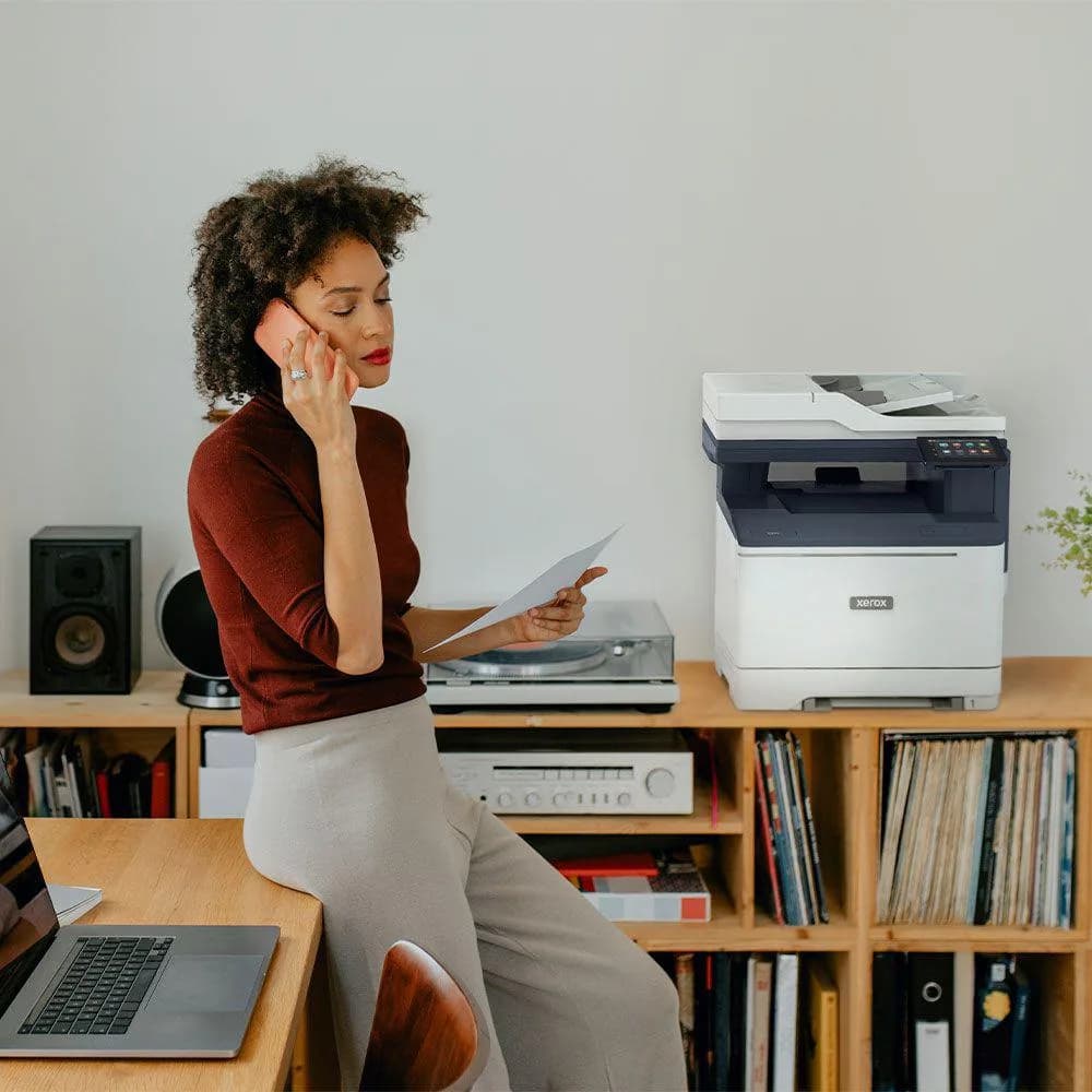 Multifunctional laser Xerox C325V_DNI, format A4, Color, Duplex, USB + LAN + Wi-Fi — miniatură