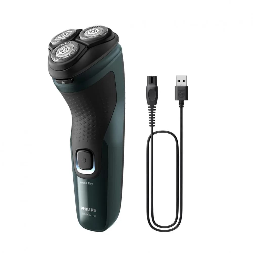 Aparat de ras electric PHILIPS X3002/00, 40 min autonomie, Negru, L x A x I (mm) 80x100x190