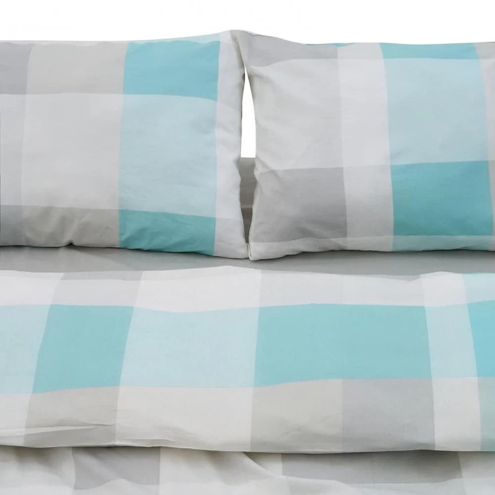 Set de pat king size bumbac,92gsm,Square — miniatură
